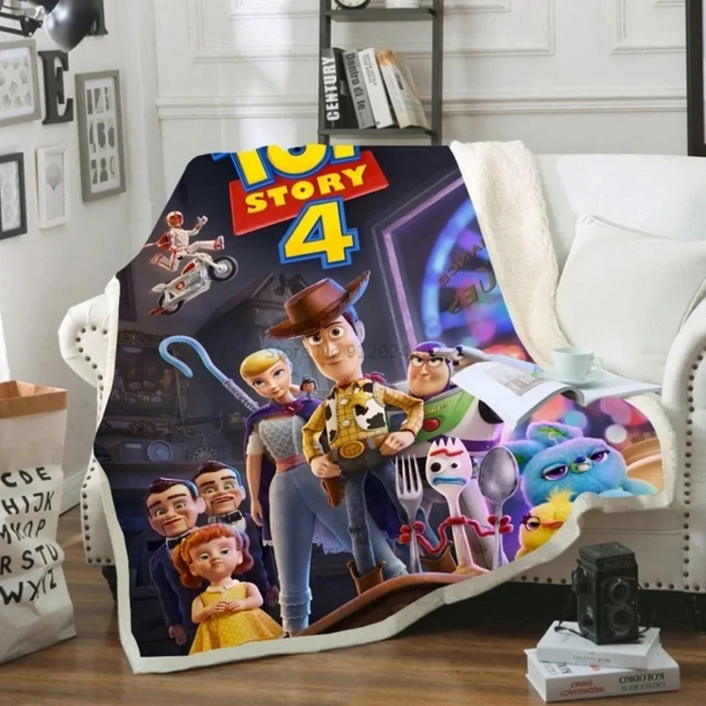 Toy Story Movie Blanket Disney Exclusive Vacation Club Member Cruise Throw